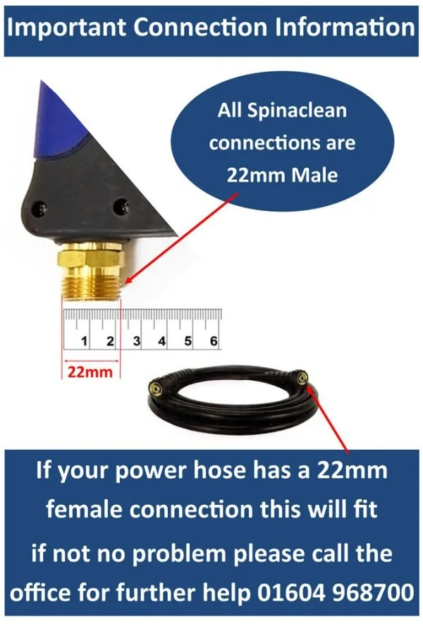 The Spinaclean 24" Triple Arm Flat Surface Cleaner - Image 4